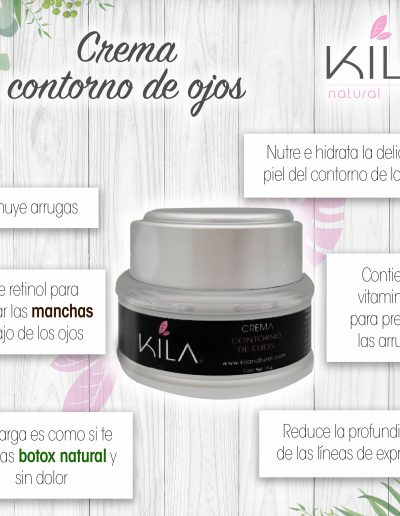 Ficha técnica crema contorno de ojos