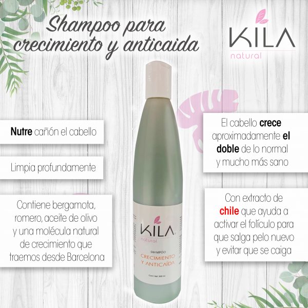 Shampoo Crecimiento y Anticaída